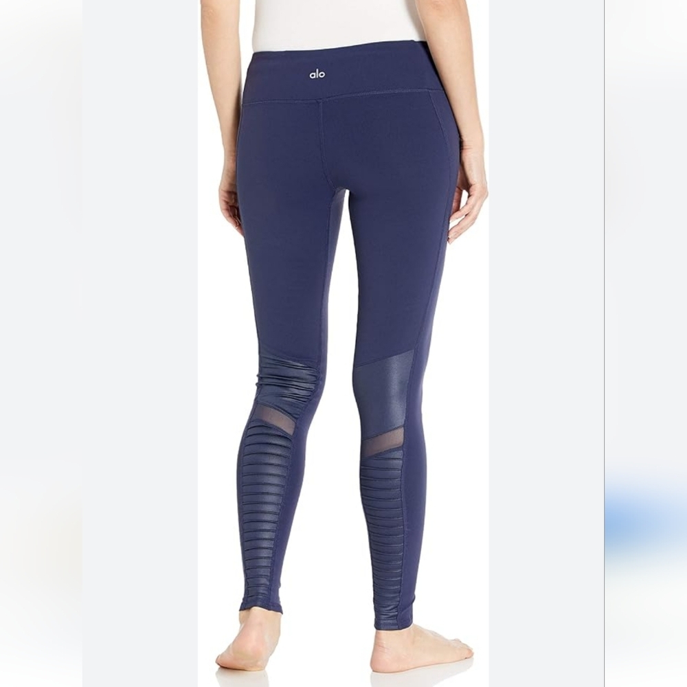Alo Moto Leggings Rich Navy szS  BinR